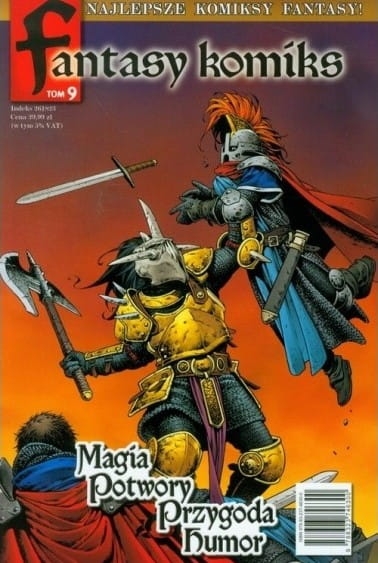 FANTASY KOMIKS TOM 9 MAGIA POTWORY PRZYGODA