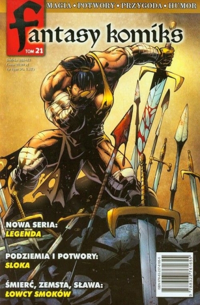 FANTASY KOMIKS TOM 21 ŁOWCY SMOKÓW