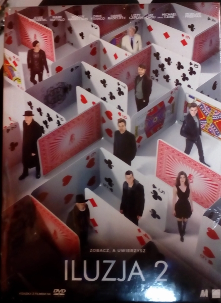 ILUZJA 2 DVD KSIĄŻKA Z FILMEM RUFFALO EISENBERG FREEMAN