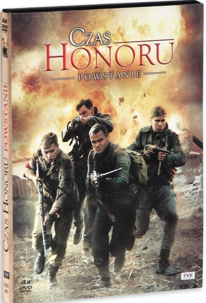 CZAS HONORU POWSTANIE 4x DVD
