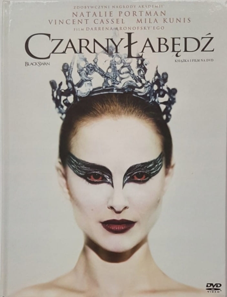CZARNY ŁABĘDŹ NATALIE PORTMAN DVD + KSIĄŻKA