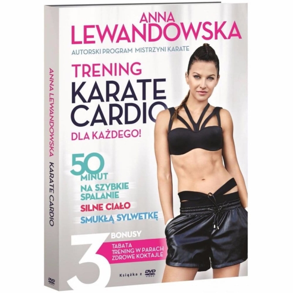 ANNA LEWANDOWSKA TRENING KARATE CARDIO DVD
