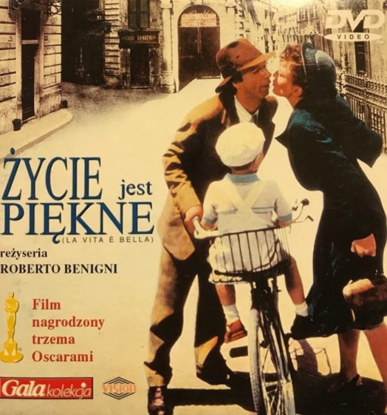 ŻYCIE JEST PIĘKNE BENIGNI DVD 