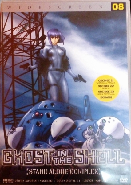 GHOST IN THE SHELL 08 DVD LEKTOR ODC 21-23