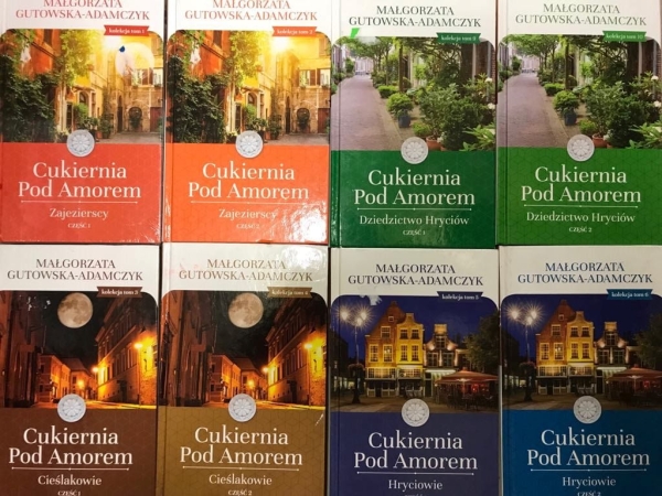 CUKIERNIA POD AMOREM DZIEDZICTWO ZAJEZIERSCY ZESTAW 