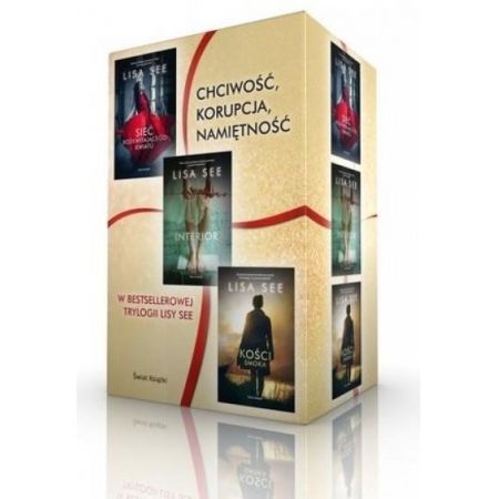 LISA SEE INTERIOR KOŚCI SMOKA SIEĆ ROZKWITAJĄCEGO KWIATU 