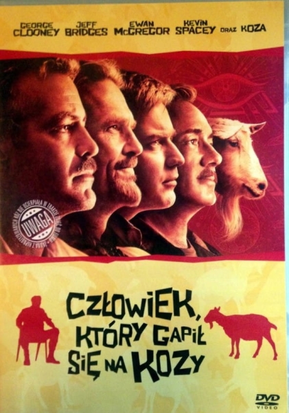 CZŁOWIEK KTÓRY GAPIŁ SIĘ NA KOZY GEORGE CLOONEY DVD