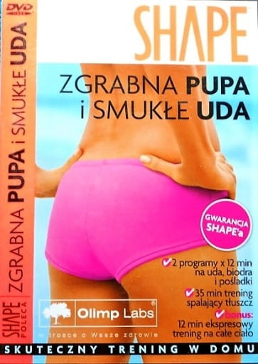 SHAPE ZGRABNA PUPA I SMUKŁE UDA ĆWICZENIA DVD
