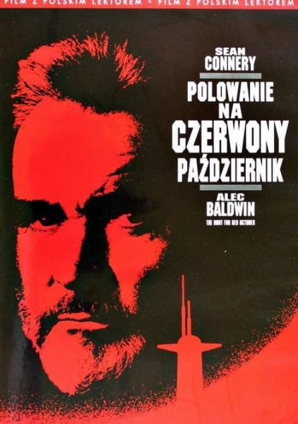 POLOWANIE NA CZERWONY PAŹDZIERNIK DVD BALDWIN CONNERY LEKTOR FOLIA