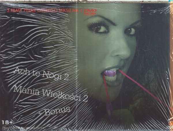 ACH TE NOGI  MANIA WIELKOŚCI DVD SEKS SEX FOLIA