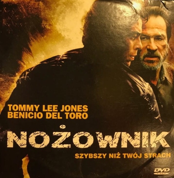 NOŻOWNIK TOMMY LEE JONES BENICIO DEL TORO  DVD 