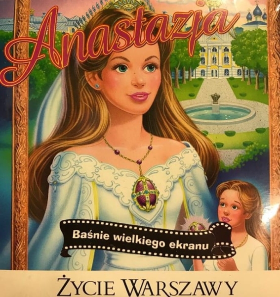 ANASTAZJA BAŚNIE WIELKIEGO EKRANU DVD 