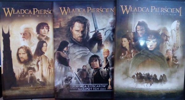 WŁADCA PIERŚCIENI DVD 3 CZĘŚCI WOOD TYLER BLANCHETT