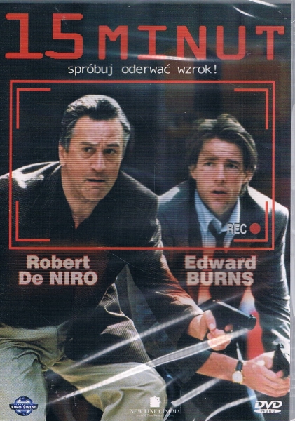 15 MINUT ROBERT DE NIRO DVD 