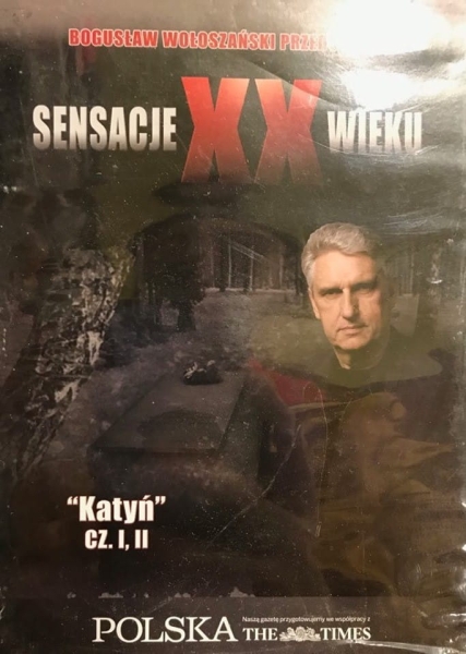 SENSACJE XX WIEKU KATYŃ CZ I II DVD 