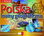 PUZZLE POLSKA KRAINY GEOGRAFICZNE ATLAS