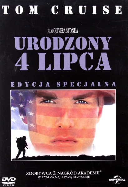 URODZONY 4 LIPCA TOM CRUISE DVD