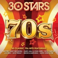 30 STARS 70S CD ELECTRIC LIGHT ORCHESTRA DYLAN BOB EARTH WIND & FIRE THE JACKSONS REED LOU