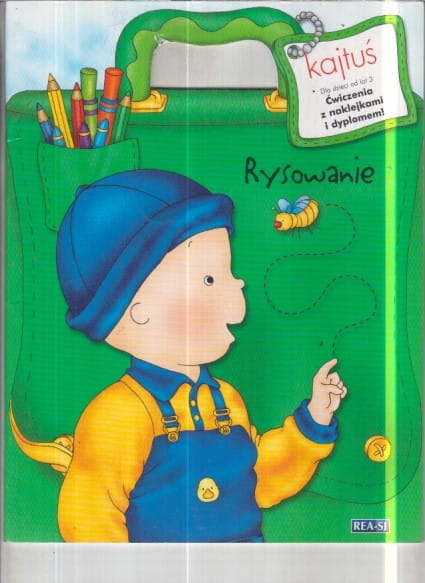 KAJTUŚ RYSOWANIE.ĆWICZENIA NAKLEJKI