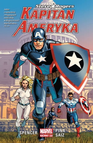 KAPITAN AMERYKA STEVE ROGERS TOM 1 284 STR