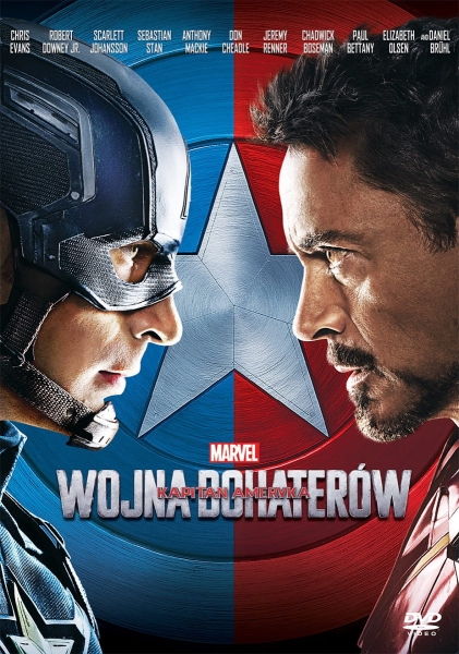 KAPITAN AMERYKA WOJNA BOHATERÓW DVD MARVEL