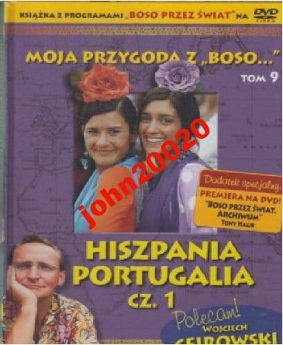 MOJA PRZYGODA Z BOSO.HISZPANIA PORTUGALIA 1.DVD