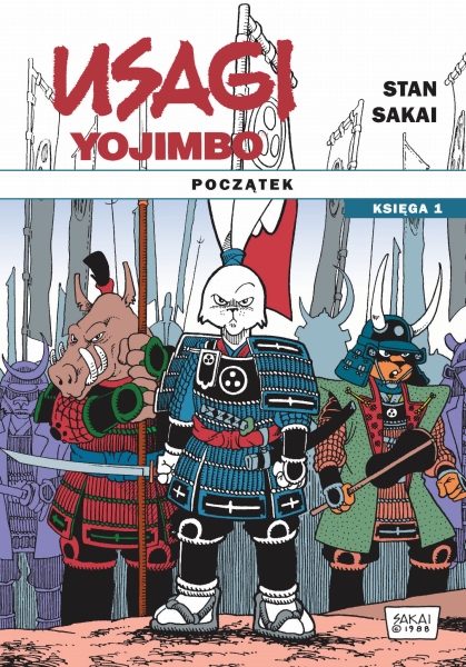 POCZĄTEK USAGI YOJIMBO TOM 1 STAN SAKAI