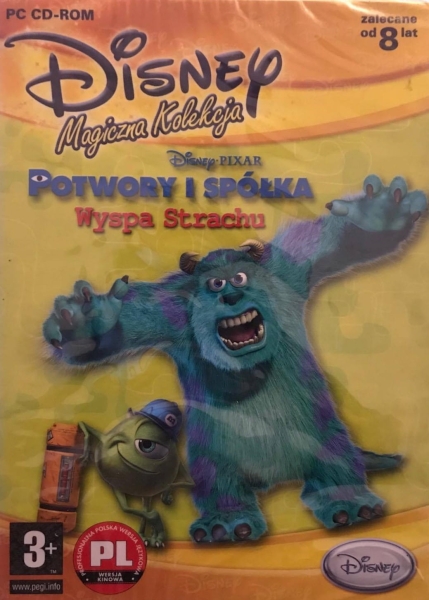 POTWORY I SPÓŁKA WYSPA STRACHU DISNEY GRA PC CD-ROM