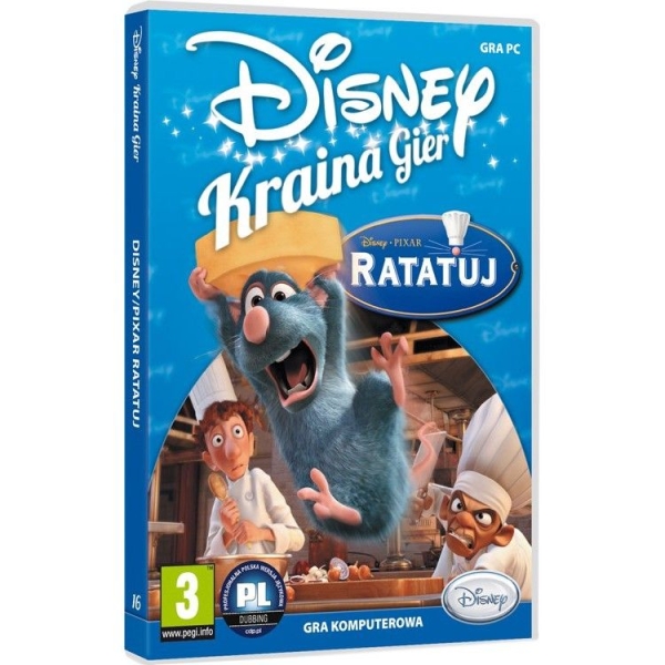 RATATUJ KRAINA GIER GRA DISNEY PC CD-ROM