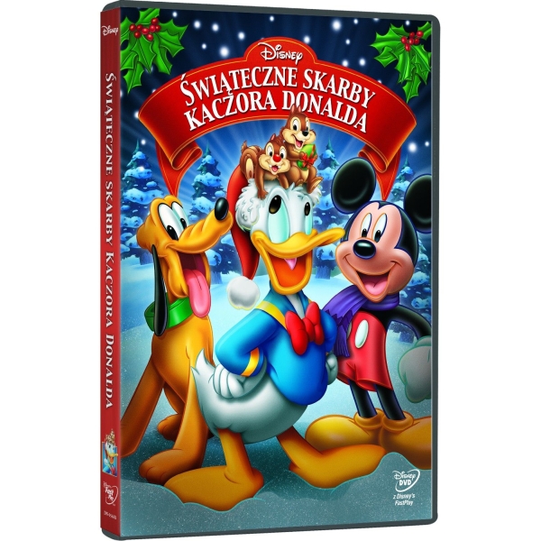 ŚWIĄTECZNE SKARBY KACZORA DONALDA DISNEY DVD 