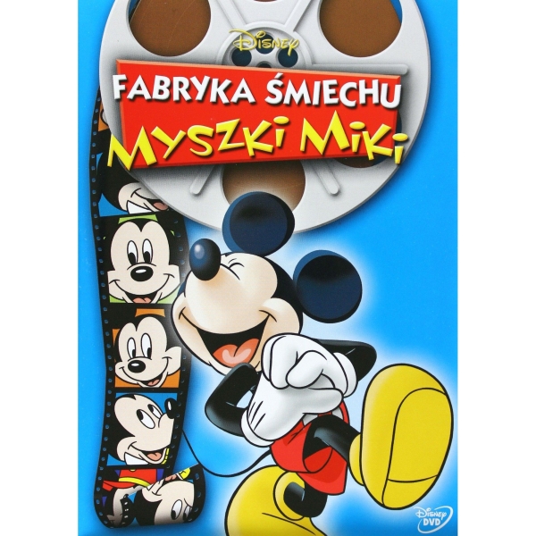 MYSZKI MIKI FABRYKA ŚMIECHU DISNEY DVD 
