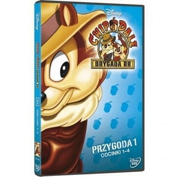 CHIP I DALE BRYGADA RR TOM 1 ODC 1-4 DISNEY DVD