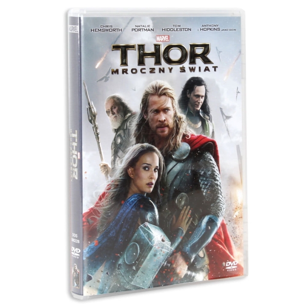 THOR MROCZNY ŚWIAT HEMSWORTH PORTMAN DVD 