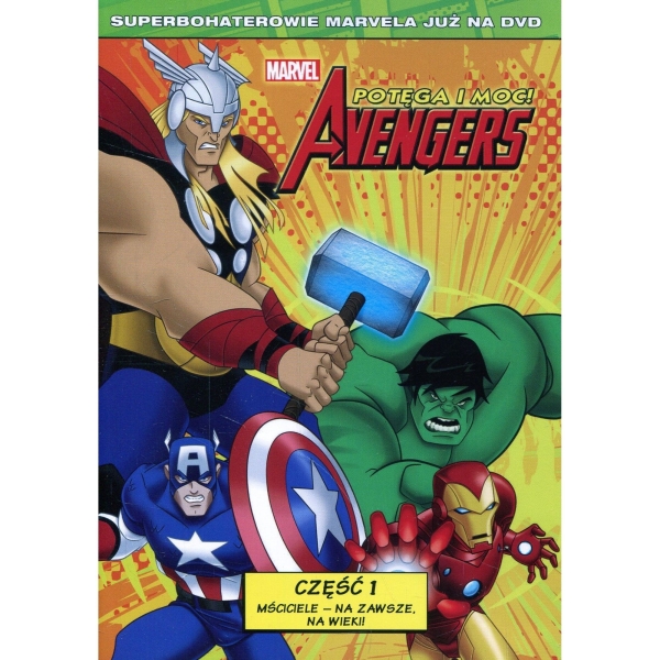AVENGERS POTĘGA I MOC MAEVEL CZ 1 MŚCICIELE NA ZAWSZE  DVD 