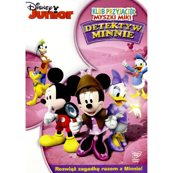 DETEKTYW MINNIE DISNEY JUNIOR DVD 