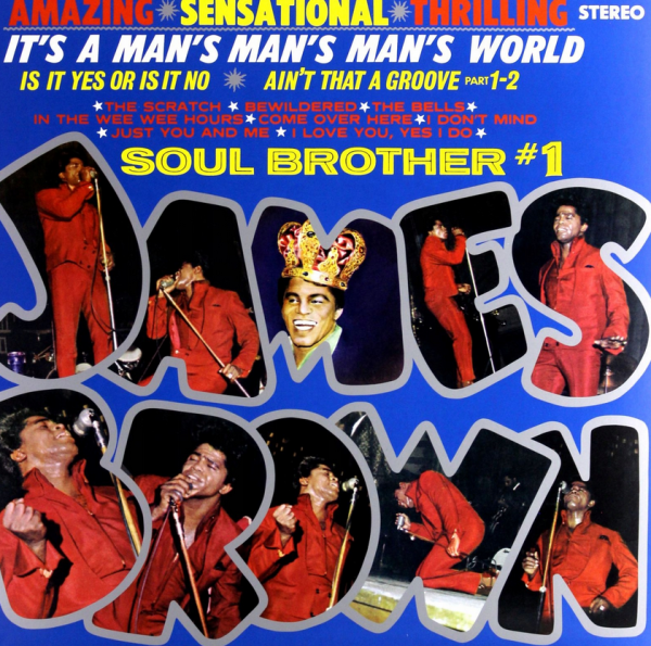 JAMES BROWN IT'S A MAN'S MAN'S WORLD LP WINYL