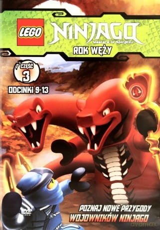 LEGO NINJAGO ROK WĘŻY CZĘŚĆ 3 DVD