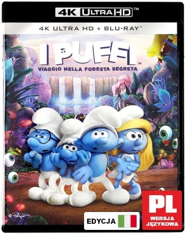 SMERFY POSZUKIWACZE ZAGINIONEJ WIOSKI BLU RAY 4K