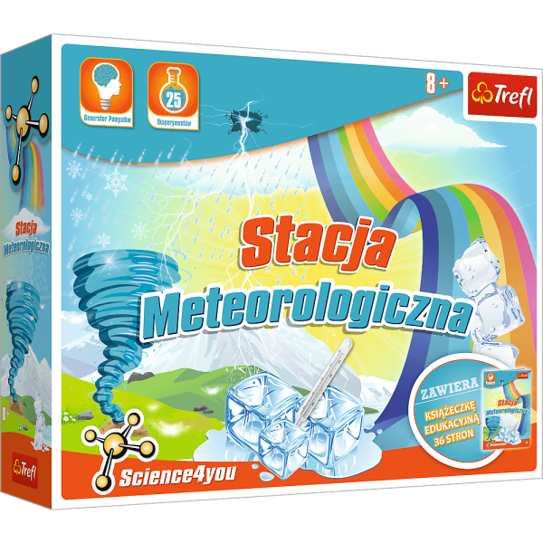 STACJA METEOROLOGICZNA ZESTAW DUŻY POGODA TREFL