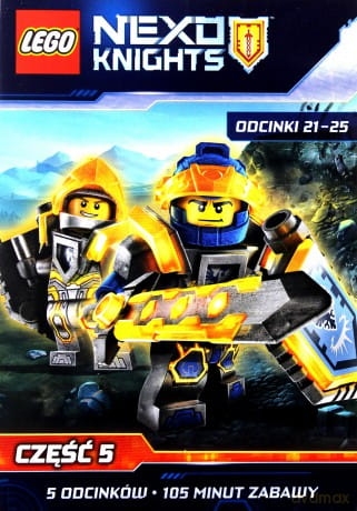 LEGO NEXO KNIGHTS CZĘŚĆ 5 ODCINKI 21-25 DVD