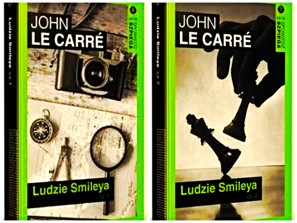 LUDZIE SMILEYA 1-2 JOHN LE CARRE 532 STRONY TWARDE 