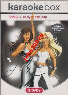 KARAOKE BOX 70S/80S.PARTY NEW POP.3 X DVD.