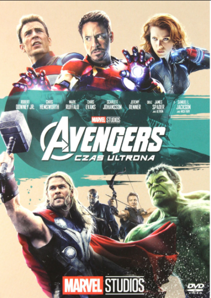 AVENGERS CZAS ULTRONA DVD MARVEL L JACKSON DOWNEY JR HEMSWORTH