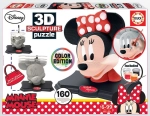 PUZZLE 3D RZEŹBA MINNIE EDYCJA KOLOROWA 