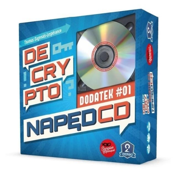 DECRYPTO NAPĘD CD PORTAL GRY PLANSZOWE 