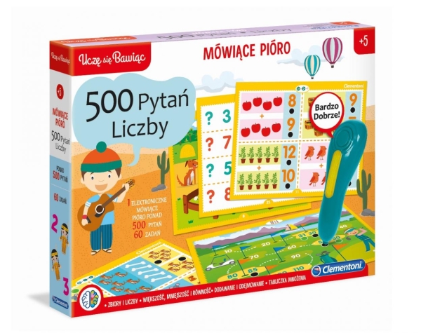 MÓWIĄCE PIÓRO 500 PYTAŃ GRA PLANSZOWA 