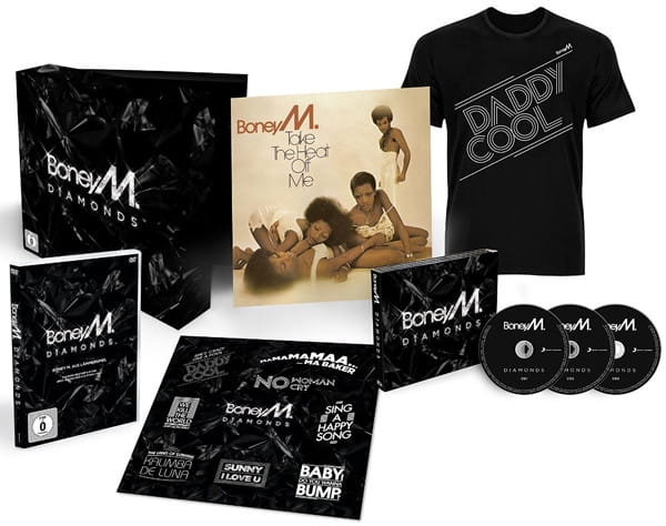 BONEY M DIAMONDS 40TH ANNIVERSARY EDITION 3 CD + DVD + LP
