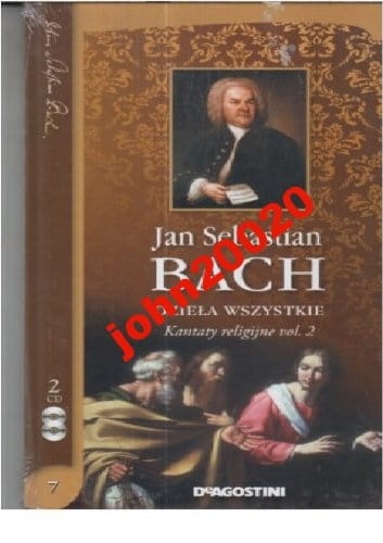 BACH KANTATY RELIGIJNE VOL 2.2 X CD.DEAGOSTINI