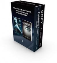PAKIET PIĘĆDZIESIĄT TWARZY GREYA/ GREY E L JAMES