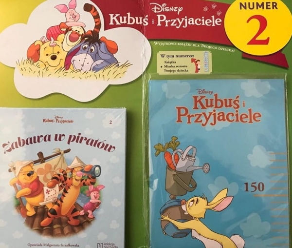 ZABAWA W PIRATÓW KUBUŚ I PRZYJACIELE DISNEY   